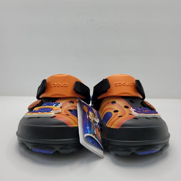 Crocs Space Jam A New Legacy Clogs Black Orange US Size Women's 7 Men's 5 NWT - Picture 3 of 7